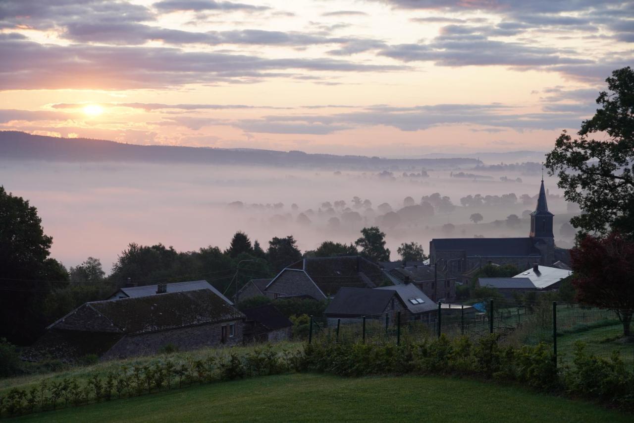 "Petite Perle En Haute Ardenne" Avec Vue Sur La Vallee, Cabine Infra-Rouge Et Bain Balneo Lierneux Exterior foto